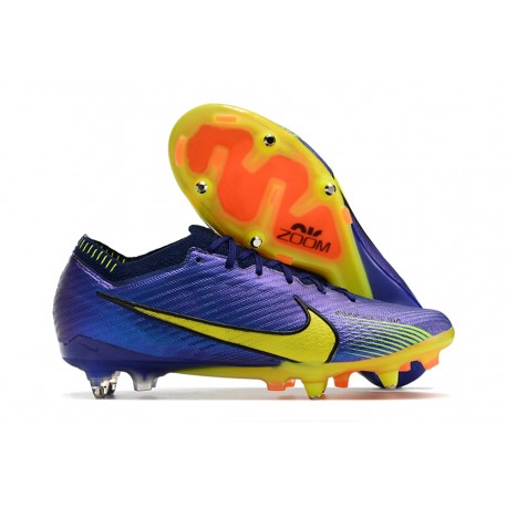 Nike Zoom Mercurial Vapor 15 Elite SG-Pro Ac Morado Amarillo