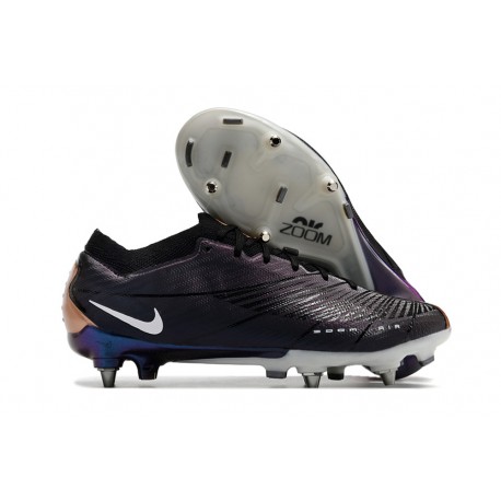 Nike Zoom Mercurial Vapor 15 Elite SG-Pro Ac Negro Cobre Metálico Blanco