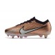 Nike Zoom Mercurial Vapor 15 Elite SG-Pro Ac Mbappé Cobre Metálico Blanco Negro