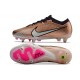 Nike Zoom Mercurial Vapor 15 Elite SG-Pro Ac Mbappé Cobre Metálico Blanco Negro