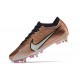 Nike Zoom Mercurial Vapor 15 Elite SG-Pro Ac Mbappé Cobre Metálico Blanco Negro