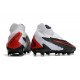 Bota de fútbol Nike Phantom GX Elite DF FG Negro Gris Rojo