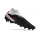 Bota de fútbol Nike Phantom GX Elite DF FG Negro Gris Rojo