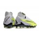 Bota de fútbol Nike Phantom GX Elite DF FG Casi Voltio Gridiron Casi Uva