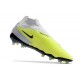 Bota de fútbol Nike Phantom GX Elite DF FG Casi Voltio Gridiron Casi Uva
