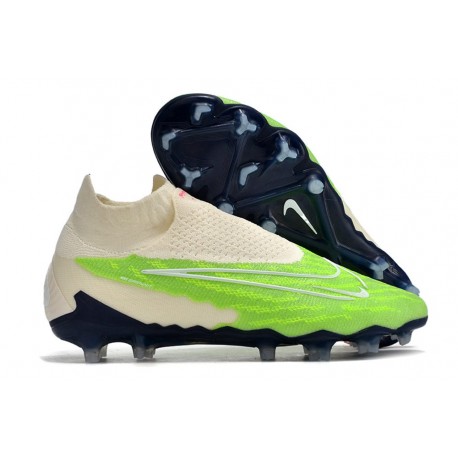 Nike Bota Phantom GX Elite DF FG Verde Blanco