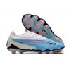 Nike Phantom GX Elite FG Azul Báltico Rosa Blast Blanco Láser Azul