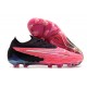 Botines Nike Phantom GX Elite FG Rosa Negro