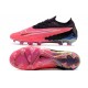 Botines Nike Phantom GX Elite FG Rosa Negro