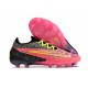 Botines Nike Phantom GX Elite FG Rosa Negro Amarillo