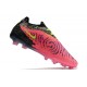 Botines Nike Phantom GX Elite FG Rosa Negro Amarillo