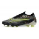 Botines Nike Phantom GX Elite FG Negro Voltio Blanco Azul Glow