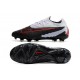 Botines Nike Phantom GX Elite FG Negro Gris Rojo
