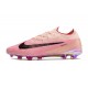 Botines Nike Phantom GX Elite FG Rosa Negro