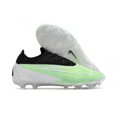 Botines Nike Phantom GX Elite FG Blanco Verde Negro