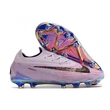 Nike Phantom GX Elite FG Bota de Futbol Violeta Negro