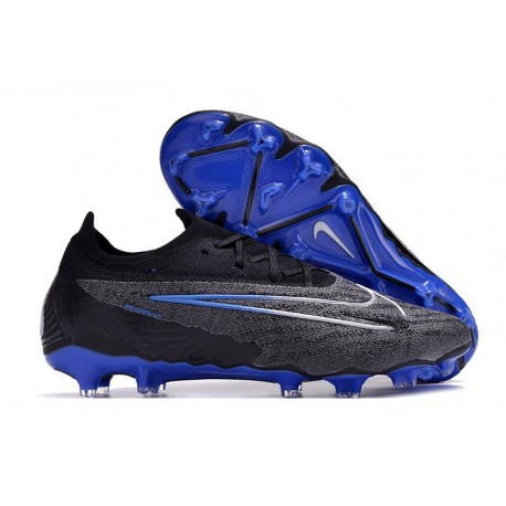 Nike Phantom GX Elite FG Bota de Futbol Negro Cromo Hyper Royal