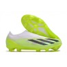 Bota adidas X Crazyfast.1 L FG Blanco Negro Limón Lúcido