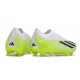 Bota adidas X Crazyfast.1 L FG Blanco Negro Limón Lúcido