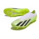 Bota adidas X Crazyfast.1 L FG Blanco Negro Limón Lúcido