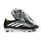 Botines adidas Copa Pure+ FG Negro Zero Met Equipo Rosa
