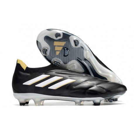 Botines adidas Copa Pure+ FG Negro Zero Met Equipo Rosa