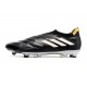 Botines adidas Copa Pure+ FG Negro Zero Met Equipo Rosa