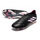 Botines adidas Copa Pure+ FG Negro Zero Met Equipo Rosa