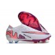 Botas Nike Zoom Mercurial Vapor XV Elite FG White Pink Blue