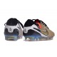 Nike Tiempo Legend 10 Elite FG Bota Future Heritage Seda Dorada Metálica Moneda Negro