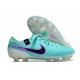 Nike Tiempo Legend 10 Elite FG Bota Hyper Turq Negro