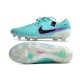 Nike Tiempo Legend 10 Elite FG Bota Hyper Turq Negro