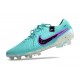 Nike Tiempo Legend 10 Elite FG Bota Hyper Turq Negro