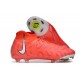 Bota Nike Phantom Luna Elite Nu FG Carmesí Vivo Blanco