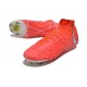 Bota Nike Phantom Luna Elite Nu FG Carmesí Vivo Blanco