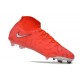 Bota Nike Phantom Luna Elite Nu FG Carmesí Vivo Blanco