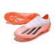 Botas de fútbol adidas X Crazyfast Messi.1 FG Blanco Naranja Negro