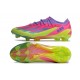 Botas de fútbol adidas X Crazyfast Messi.1 FG Korean Nights Son - Limón Lúcido Azul Rosa