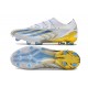 Botas de fútbol adidas X Crazyfast Messi.1 FG Blanco Azul Oro