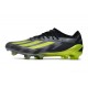 Botas de fútbol adidas X Crazyfast Messi.1 FG Negro Team Amarillo Solar 2 Gris
