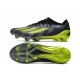 Botas de fútbol adidas X Crazyfast Messi.1 FG Negro Team Amarillo Solar 2 Gris