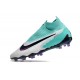 Nike Bota Phantom GX Elite DF FG Hyper Turq Negro Sueño Fuxia Blanco