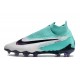 Nike Bota Phantom GX Elite DF FG Hyper Turq Negro Sueño Fuxia Blanco
