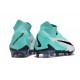Nike Bota Phantom GX Elite DF FG Hyper Turq Negro Sueño Fuxia Blanco