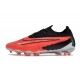 Nike Phantom GX Elite FG Bota de Futbol Carmesí Vivo Negro Blanco