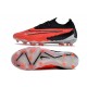 Nike Phantom GX Elite FG Bota de Futbol Carmesí Vivo Negro Blanco