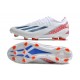 Botas de fútbol adidas X Crazyfast Messi.1 FG Blanco Azul Rojo