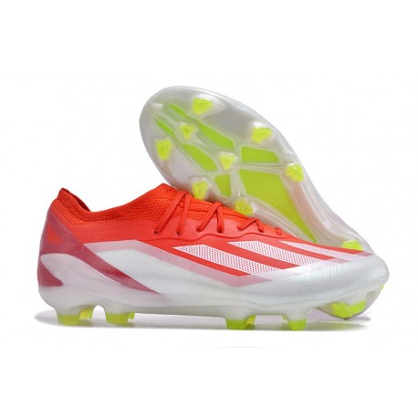 Botas de fútbol adidas X Crazyfast Messi.1 FG Rojo Blanco