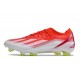Botas de fútbol adidas X Crazyfast Messi.1 FG Rojo Blanco