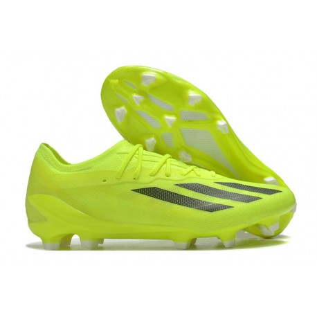 Botas de fútbol adidas X Crazyfast Messi.1 FG Amarillo Solar Negro